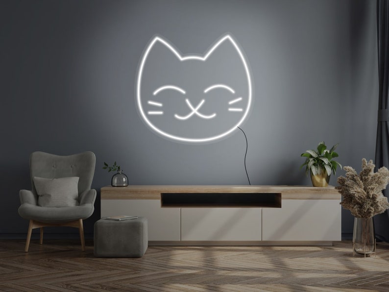 Cat Face | LED Neon Sign