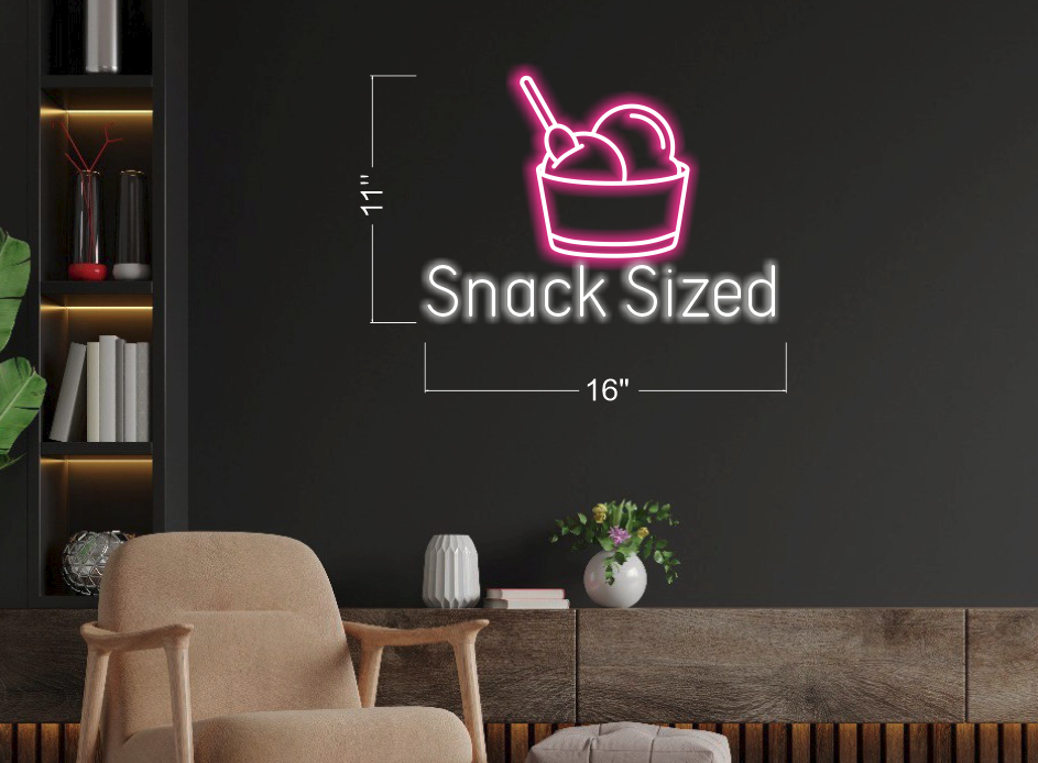 Snack sized LOGO_H529 | LED Neon Sign