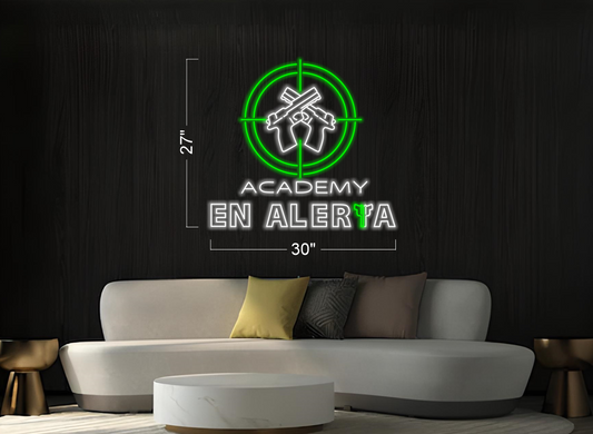 Academy En Alerya | LED Neon Sign