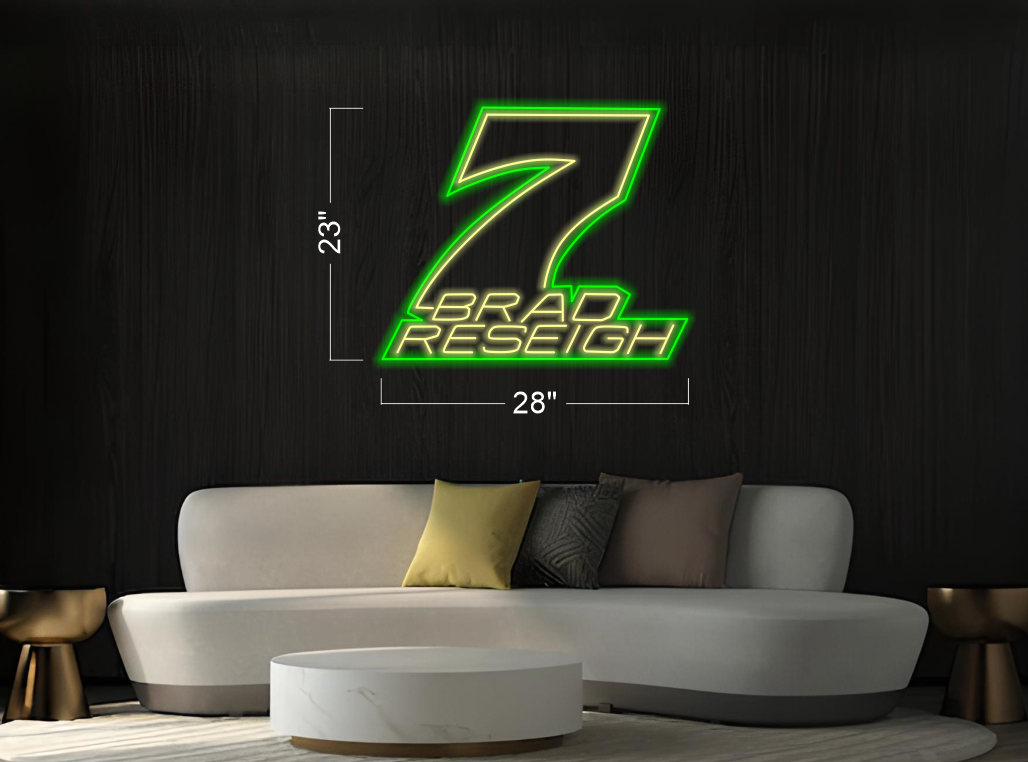 7BRAD RESEIGH  | LED Neon Sign