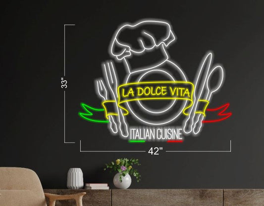 La Dolce Vita (outdoor)| LED Neon Sign