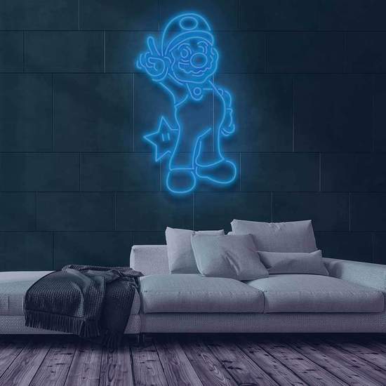 Mario | Game Neon Sign