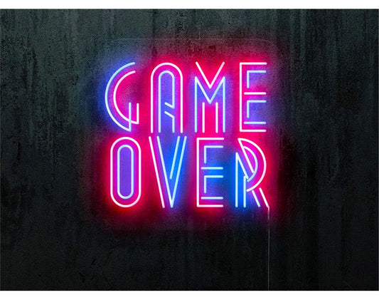 Game Over | LED Neon Sign