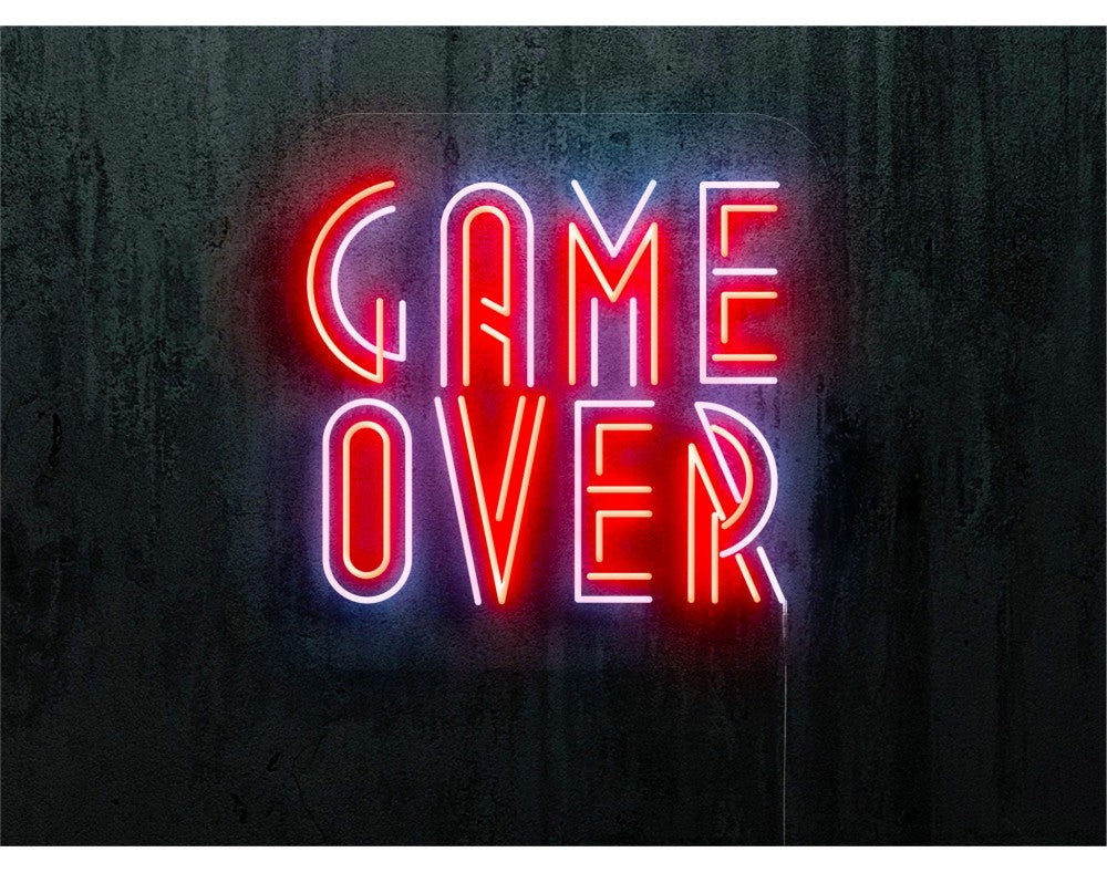 Game Over | LED Neon Sign