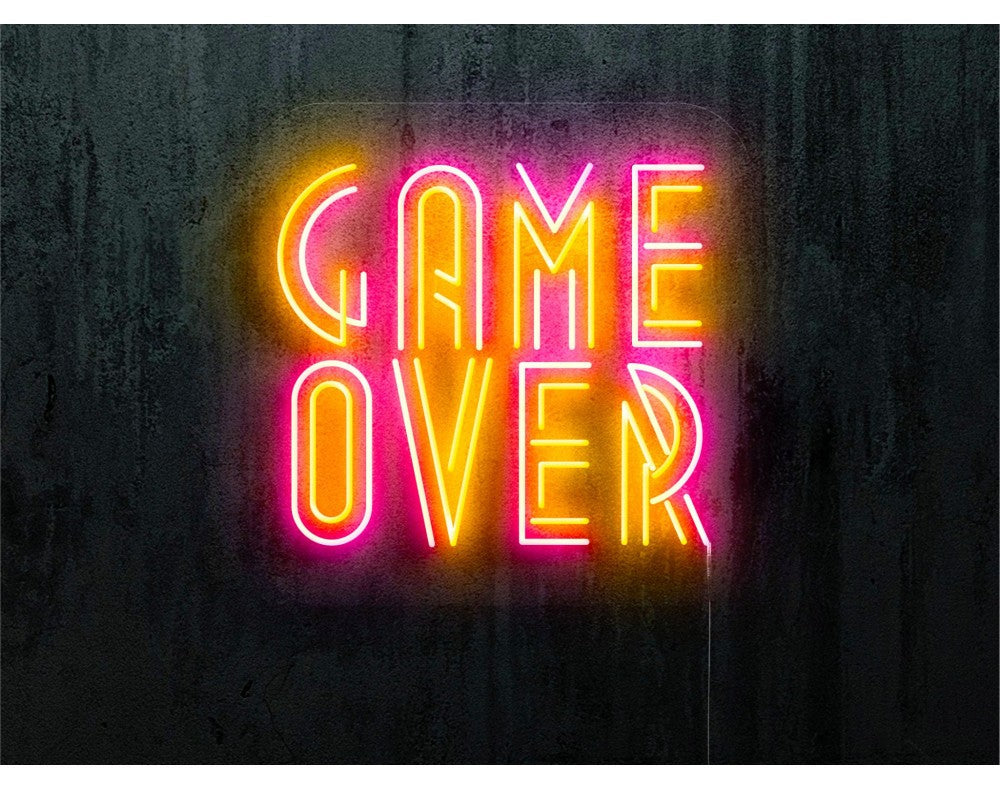 Game Over | LED Neon Sign