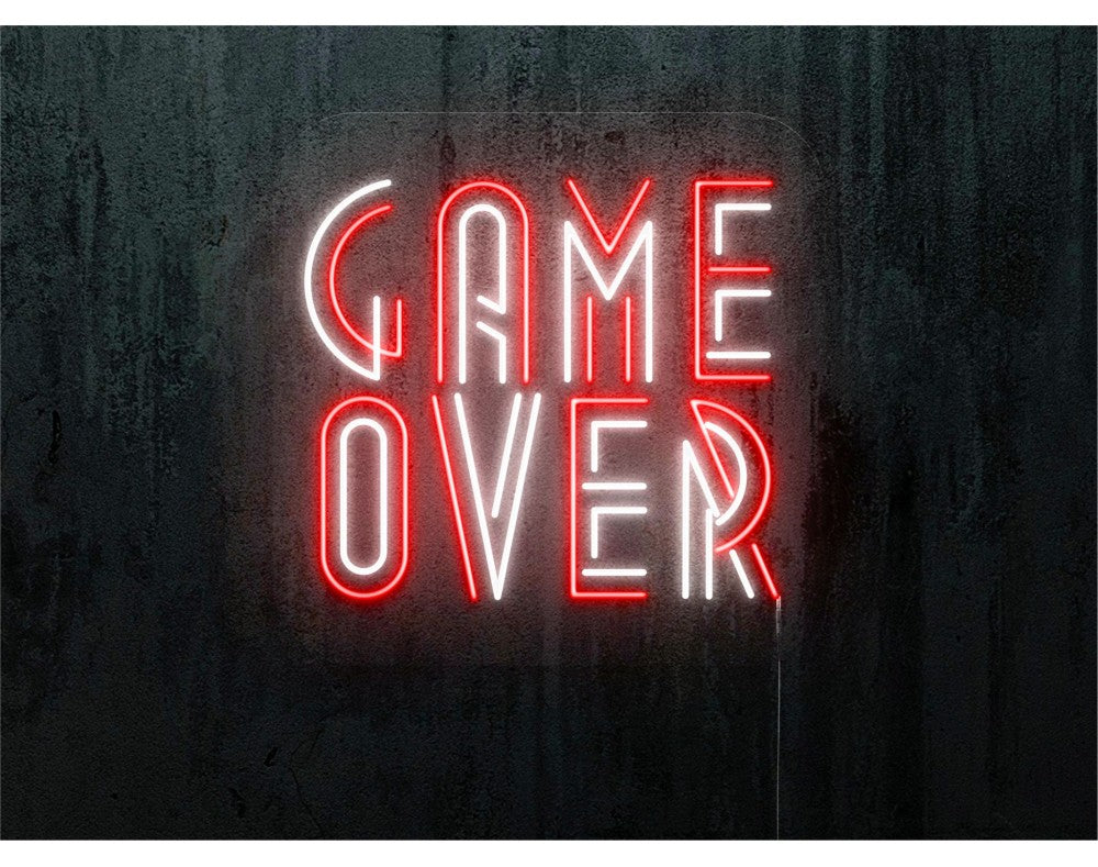 Game Over | LED Neon Sign