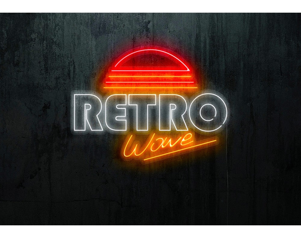 Retro Wave | LED Neon Sign