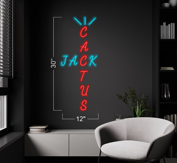 CACTUS LOGO_CUSTOM SIGN.H29 | LED Neon Sign