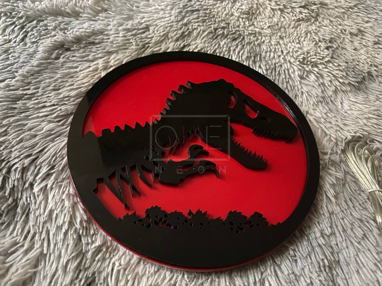 Jurassic Park | Edge Lit Acrylic Signs