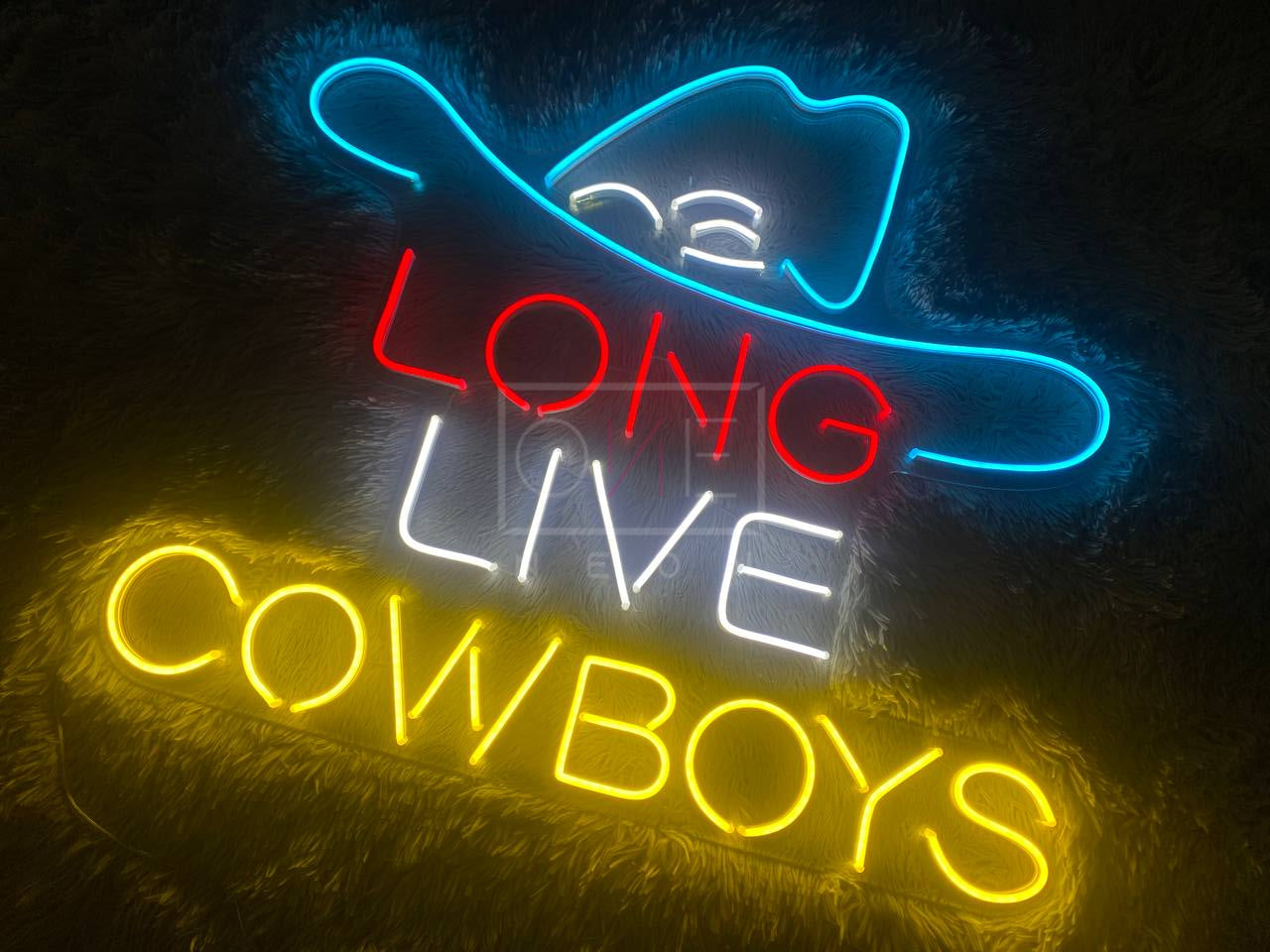 Long Live Cowboys | LED Neon Sign