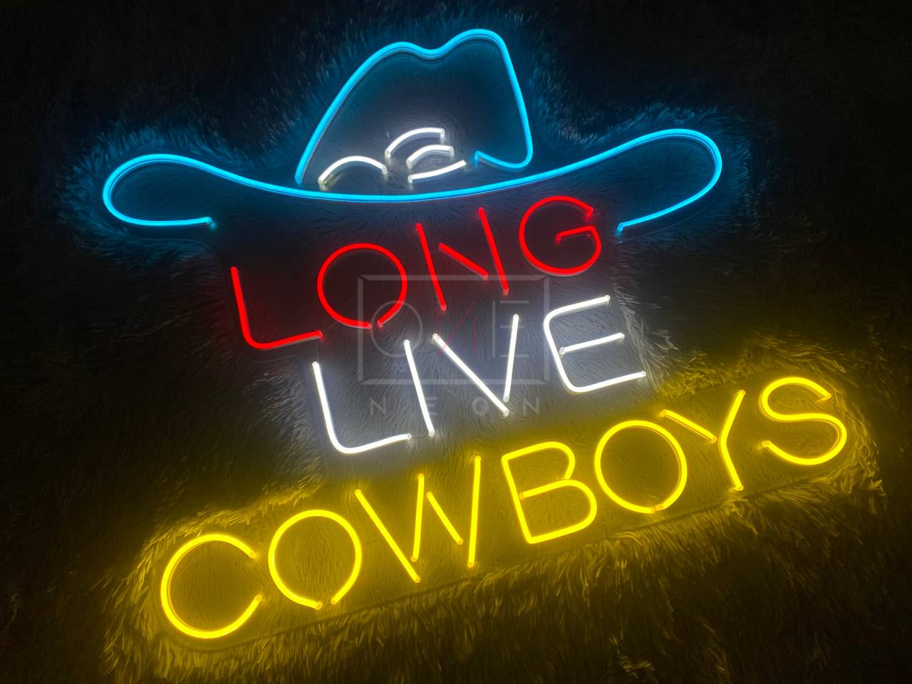 Long Live Cowboys | LED Neon Sign