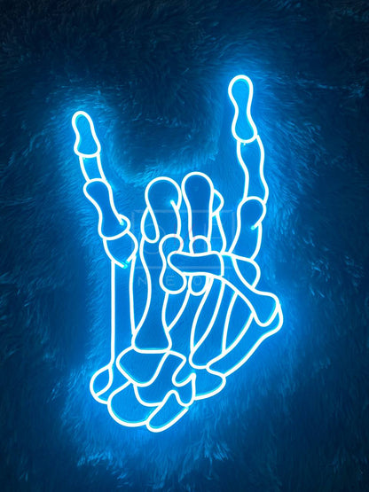 Rock Roll Hand | LED Neon Sign