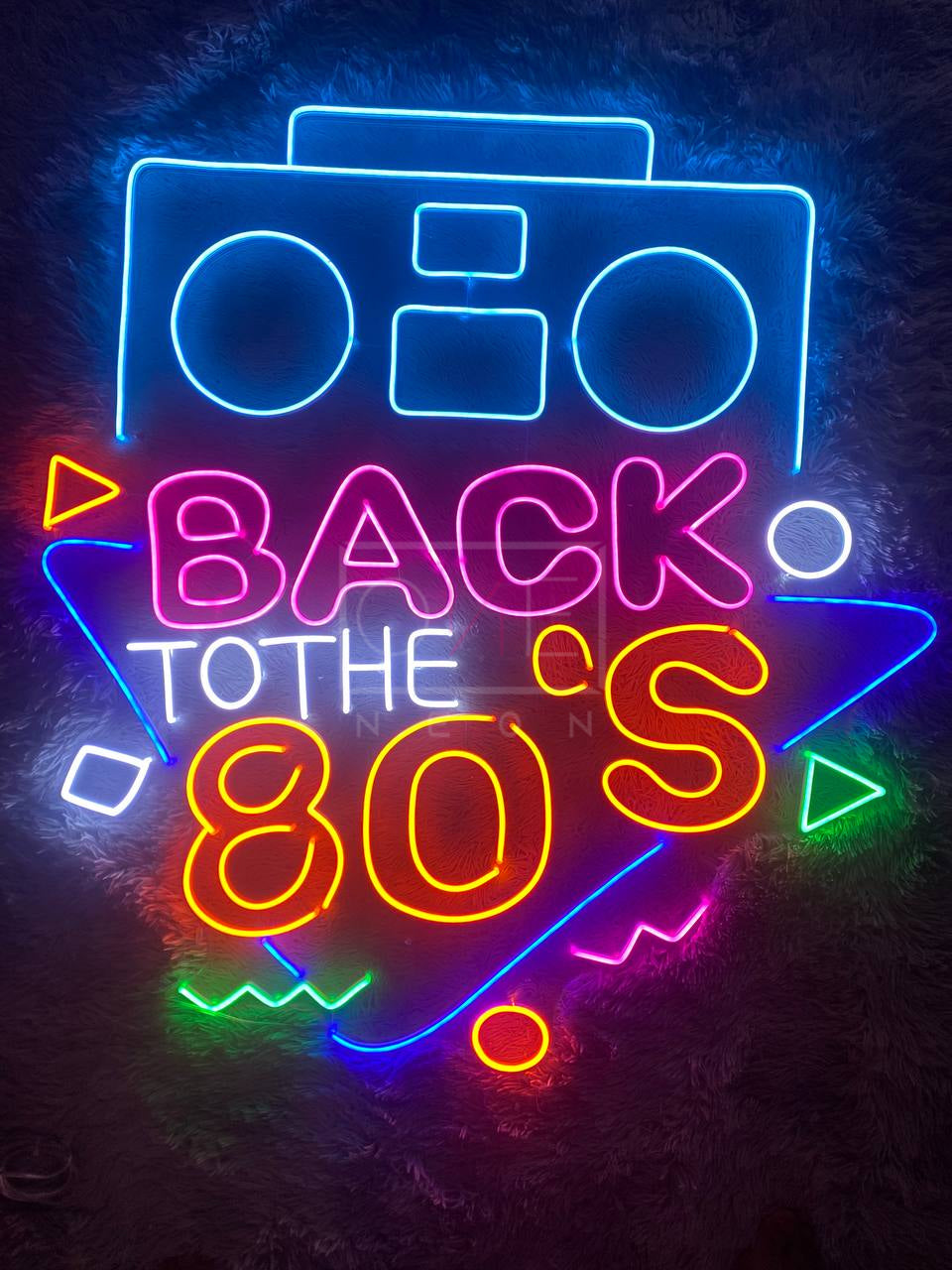 Back To The 80s | LED Neon Sign