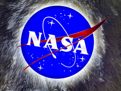 Nasa | Edge Lit Acrylic Signs