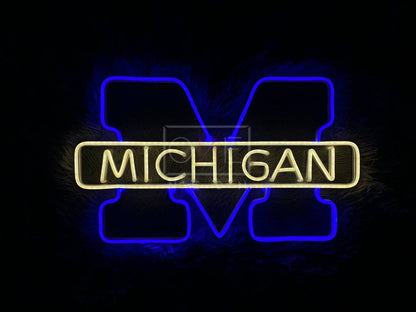 Michigan | LED Neon Sign