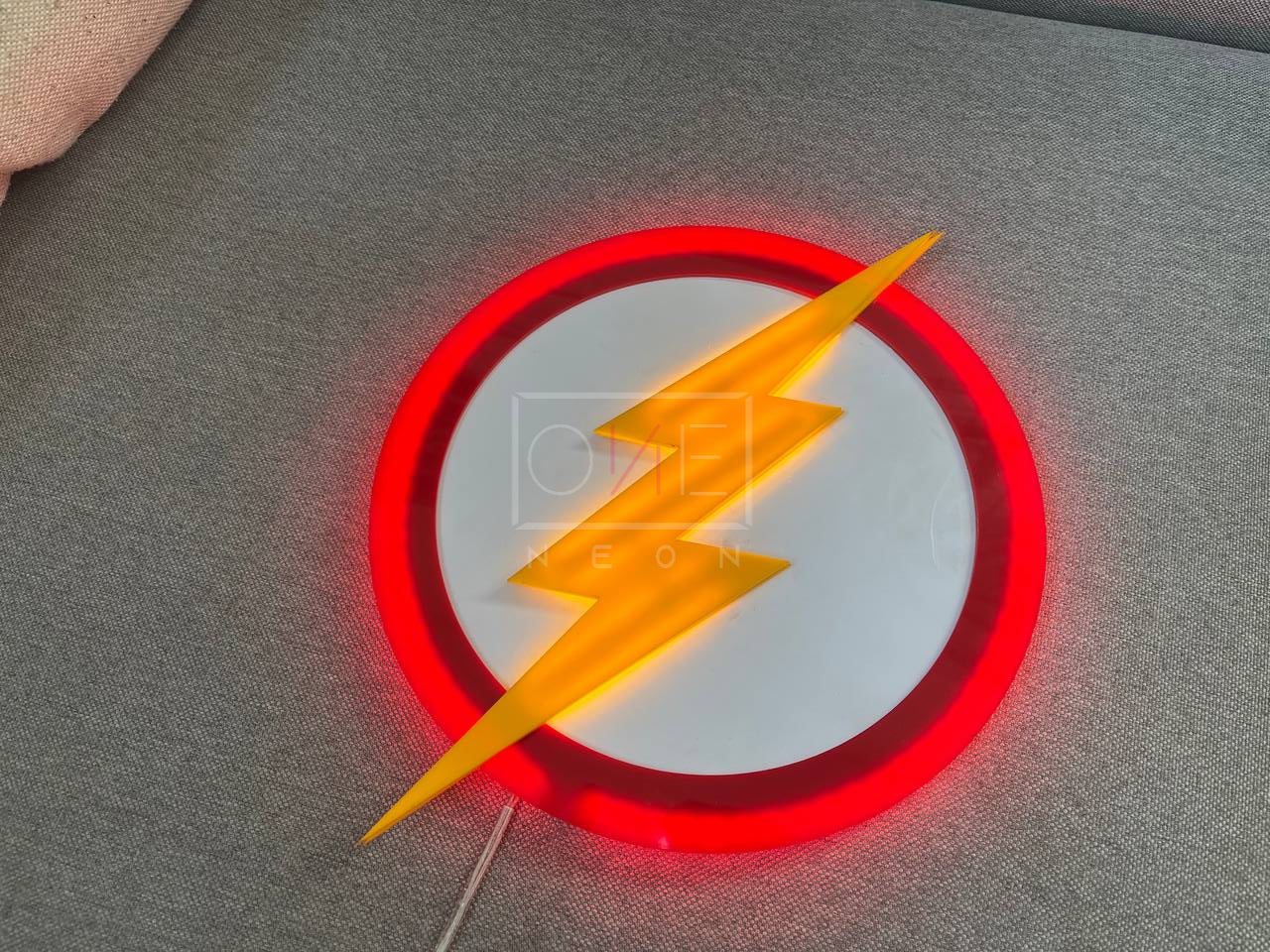 The Flash | Edge Lit Acrylic Signs