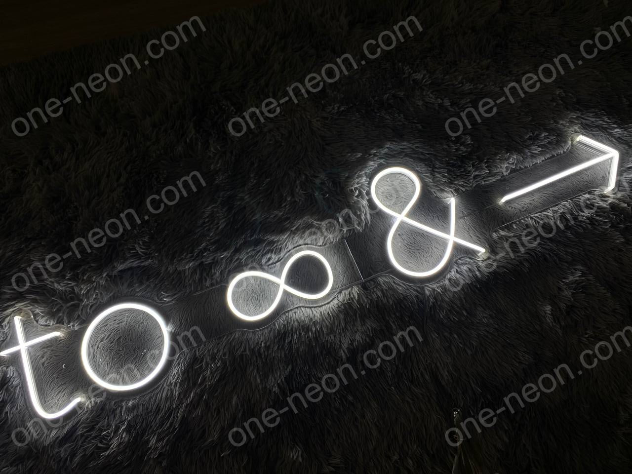 To infinity and beyond | LED Neon Sign