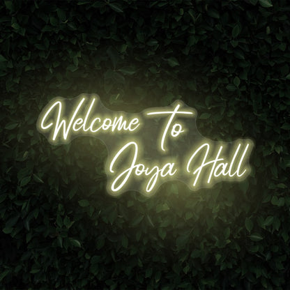 Better Together & Welcome To Joya Hall | LED Neon Sign