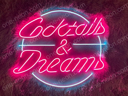 Cocktails & Dream | LED Neon Sign