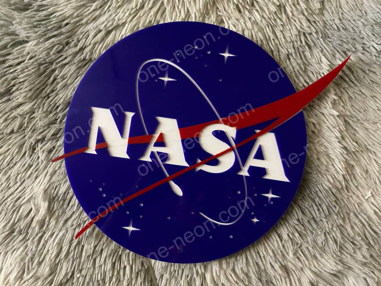 Nasa | Edge Lit Acrylic Signs