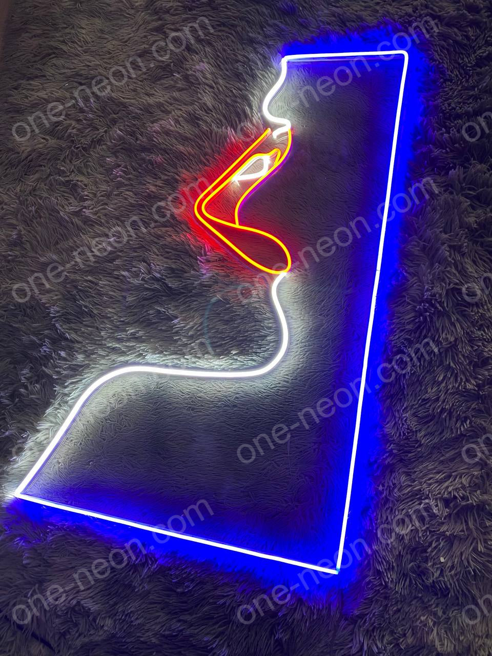 Woman Face | LED Neon Sign