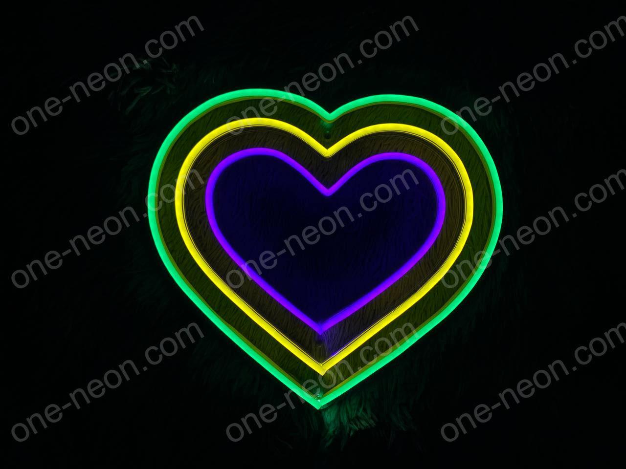 Tripple Heart | LED Neon Sign