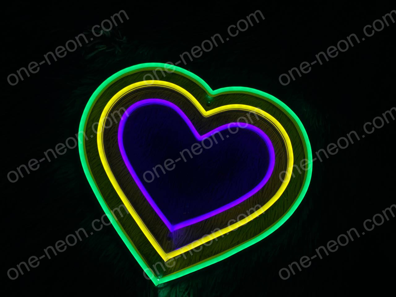 Tripple Heart | LED Neon Sign