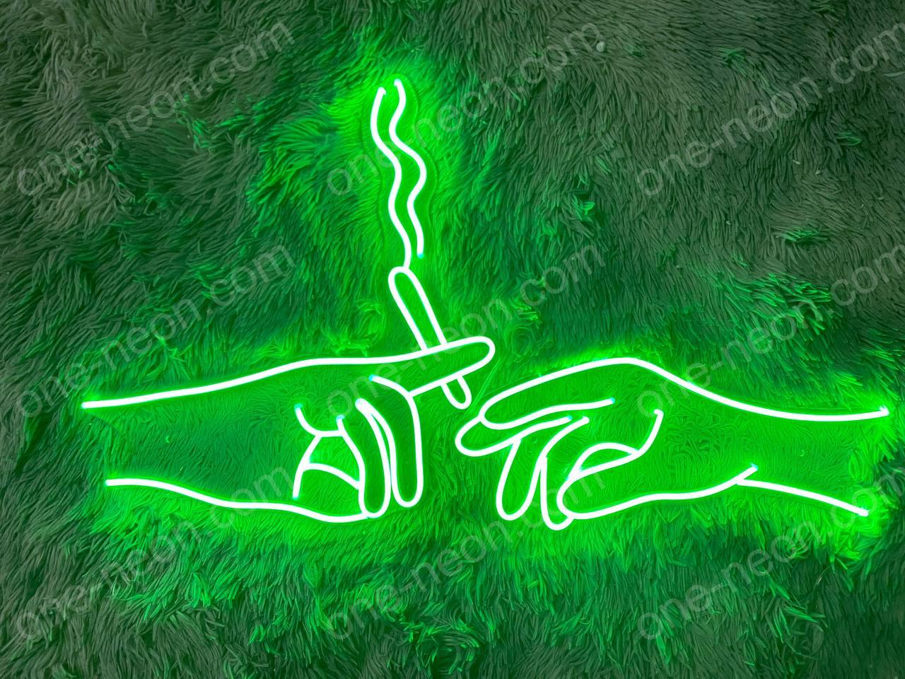 Smoking Hand | LED Neon Sign - ONE Neon