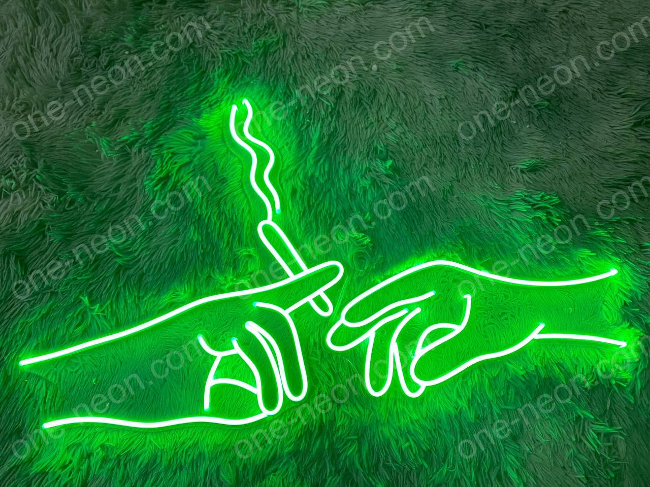 Smoking Hand | LED Neon Sign - ONE Neon