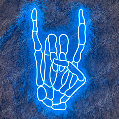 Rock Roll Hand | LED Neon Sign