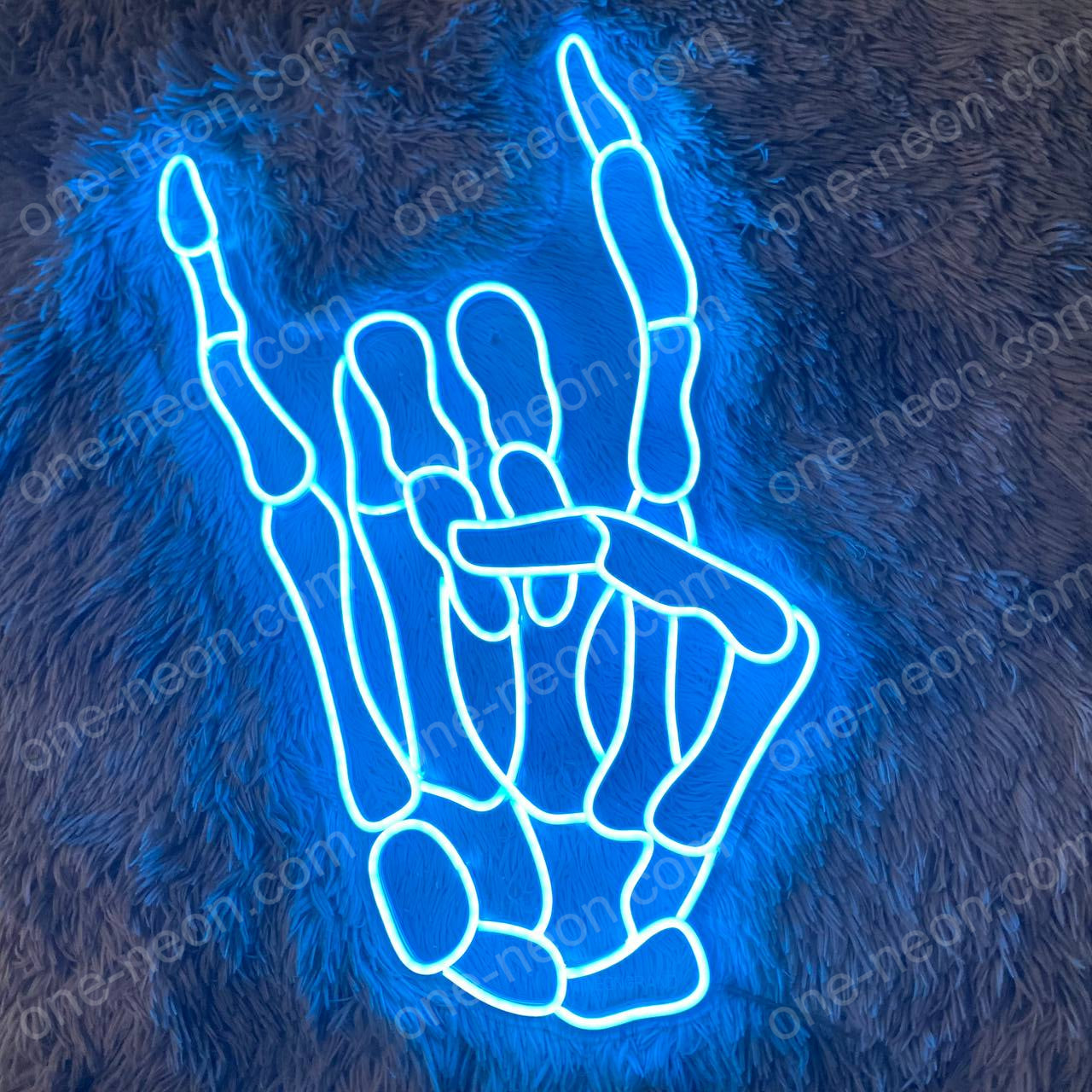 Rock Roll Hand | LED Neon Sign