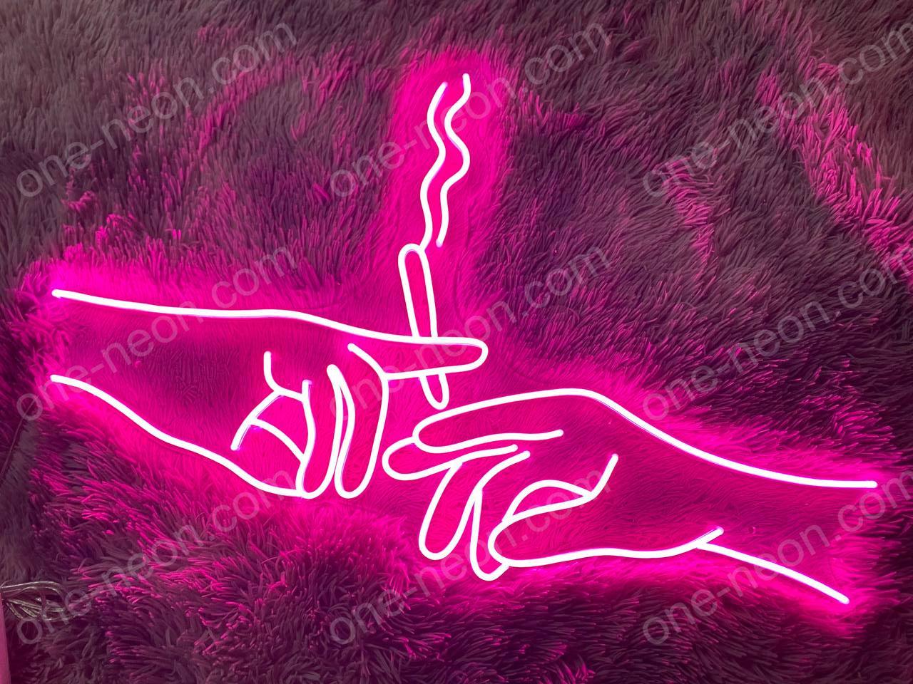 Smoking Hand | LED Neon Sign - ONE Neon