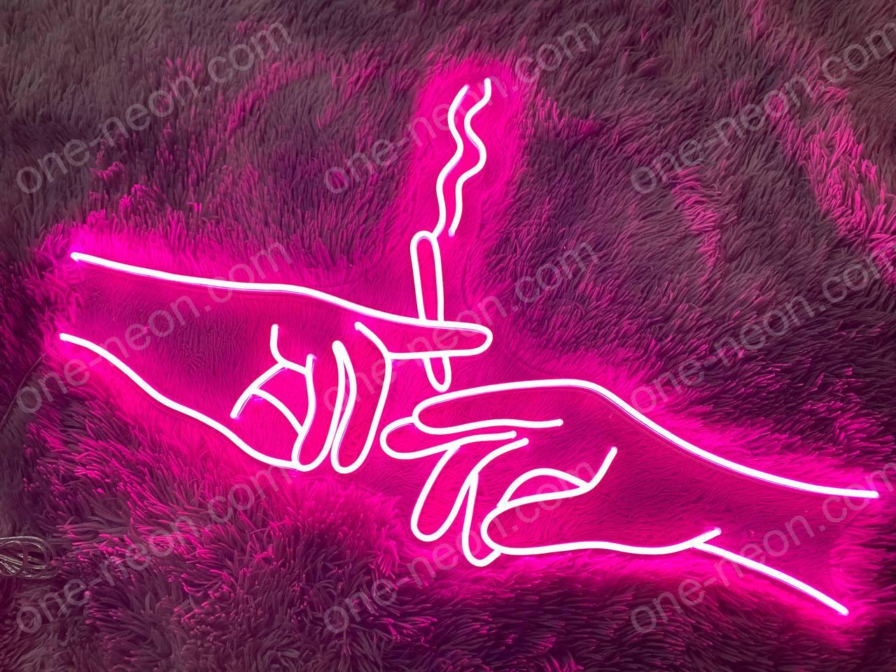 Smoking Hand | LED Neon Sign - ONE Neon