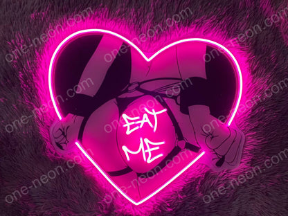 Eat Me | Neon Acrylic Artwork