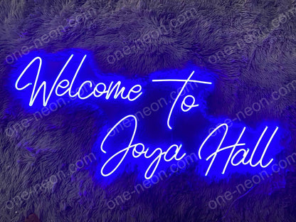 Better Together & Welcome To Joya Hall | LED Neon Sign