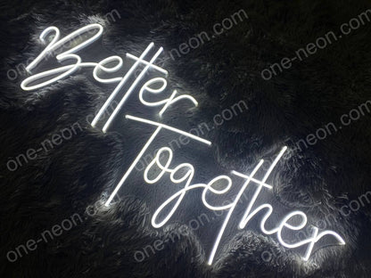 Better Together & Welcome To Joya Hall | LED Neon Sign