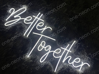 Better Together & Welcome To Joya Hall | LED Neon Sign