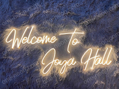 Better Together & Welcome To Joya Hall | LED Neon Sign