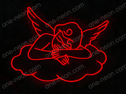 Sleeping Angel | LED Neon Sign