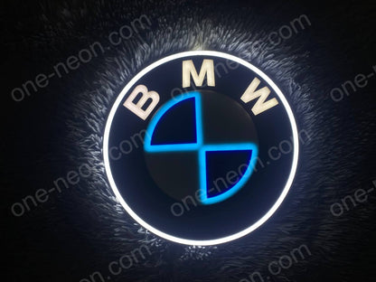 BMW Logo | Edge Lit Acrylic Signs