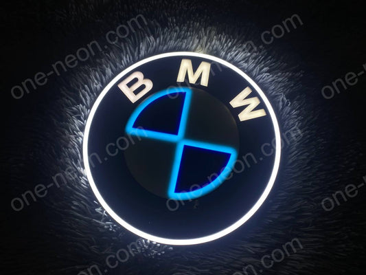 BMW Logo | Edge Lit Acrylic Signs