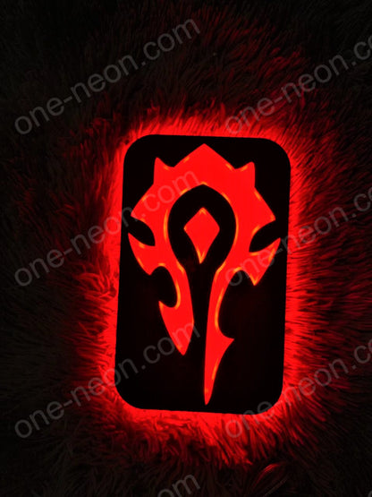 Horde | Edge Lit Acrylic Signs