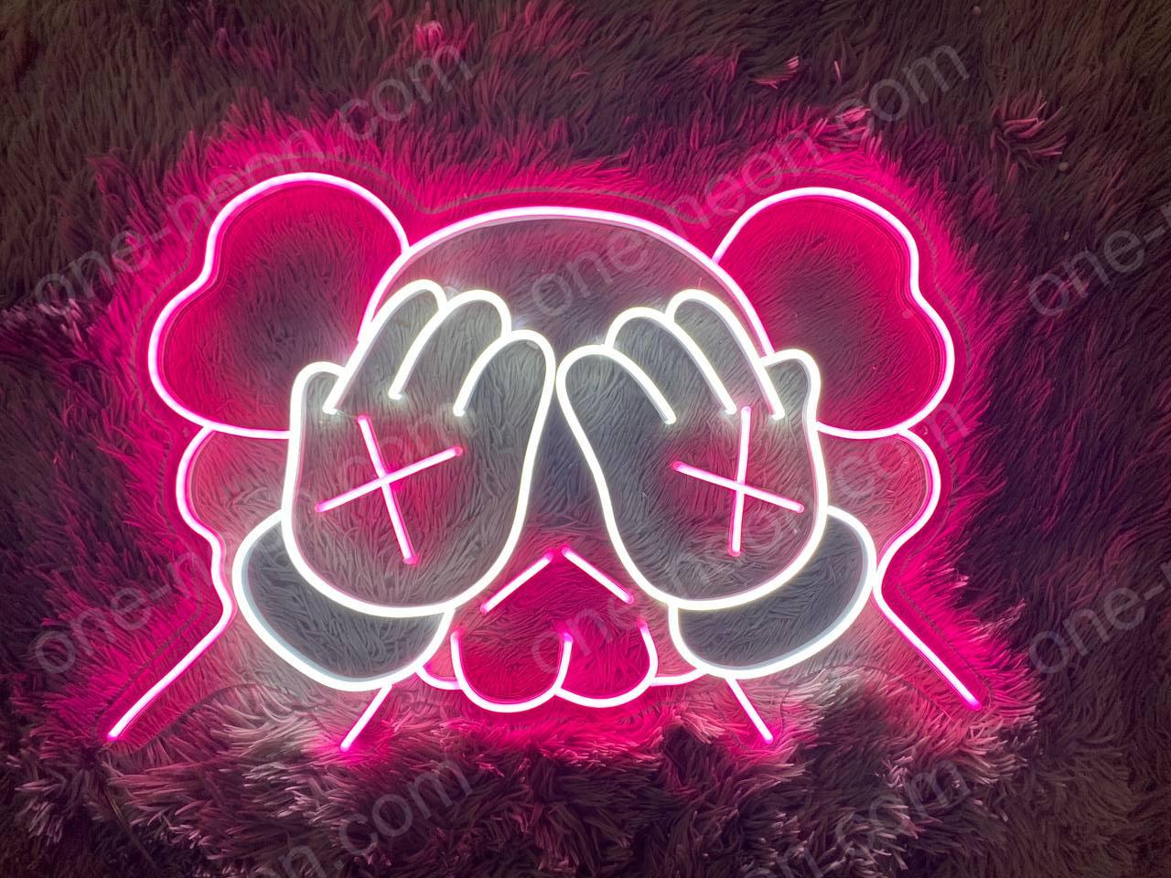 KAWS head | LED Neon Sign - ONE Neon