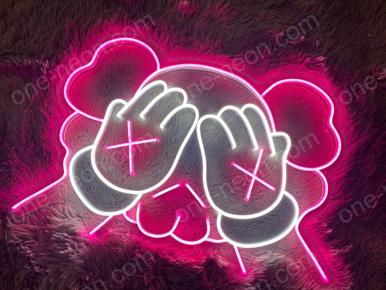 KAWS head | LED Neon Sign - ONE Neon