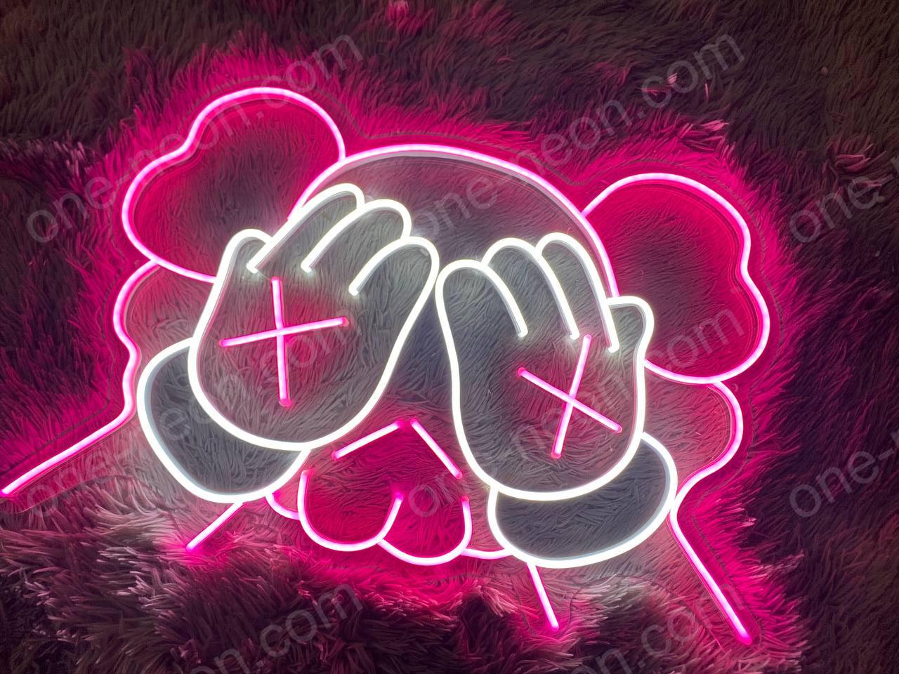 KAWS head | LED Neon Sign - ONE Neon
