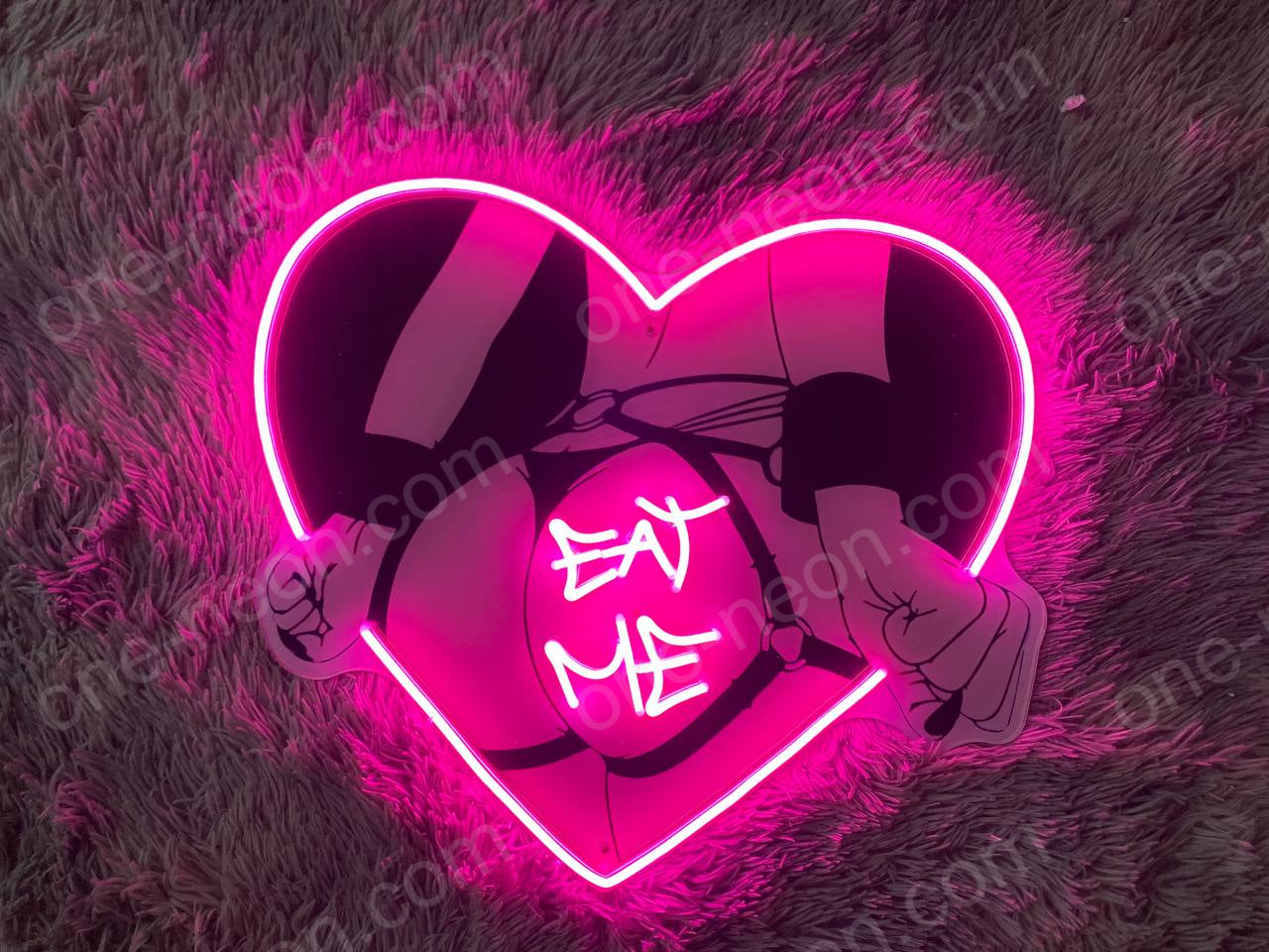 Eat Me | Neon Acrylic Artwork