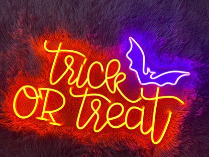 Trick Or Treat | LED Neon Sign