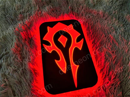 Horde | Edge Lit Acrylic Signs