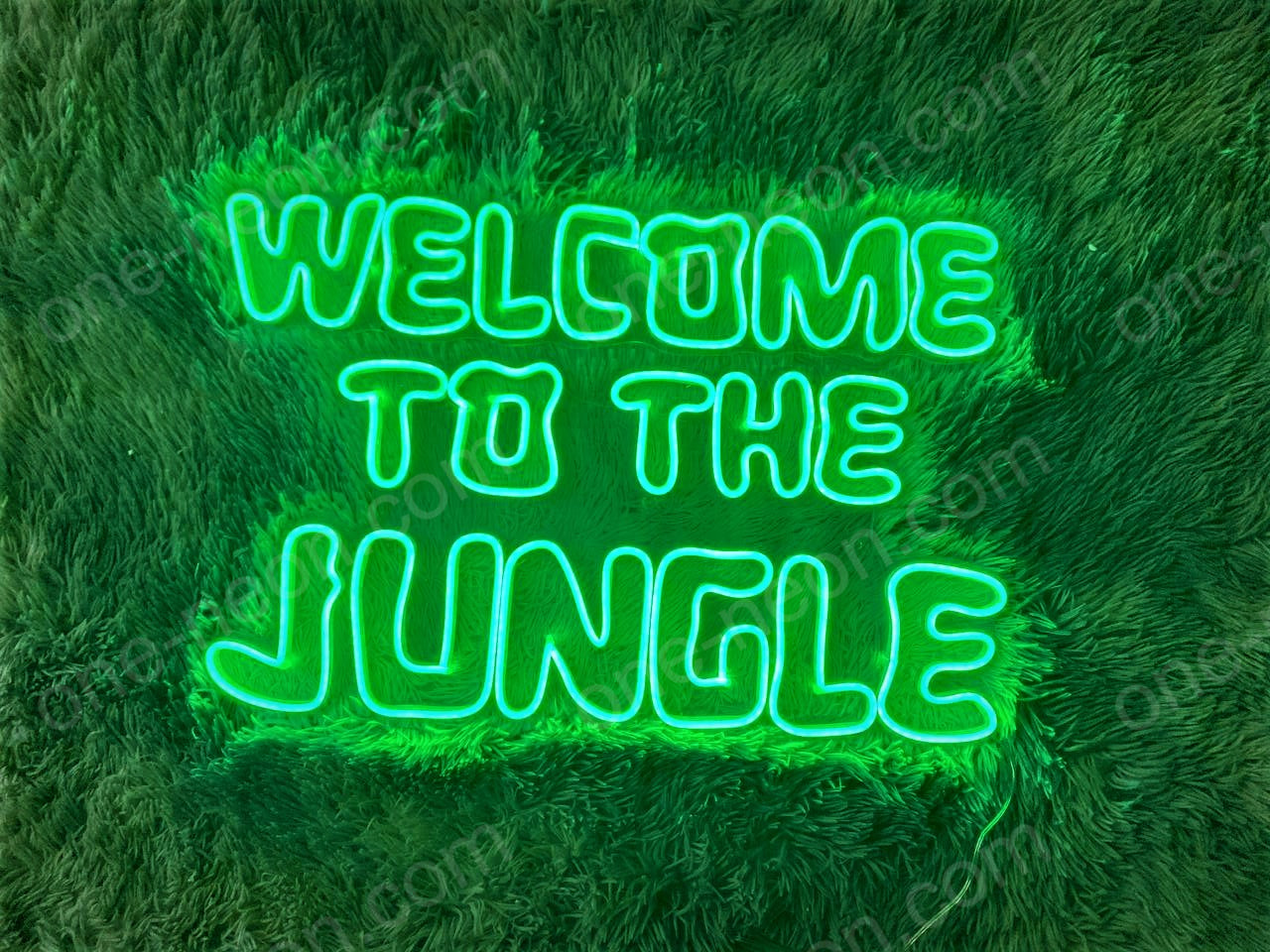 Welcome To The Jungle | LED Neon Sign