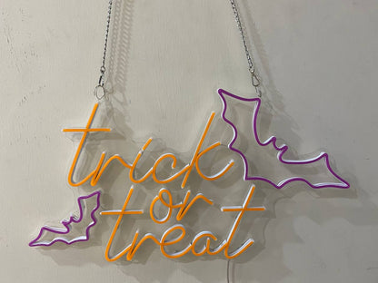 Trick Or Treat | LED Neon Sign